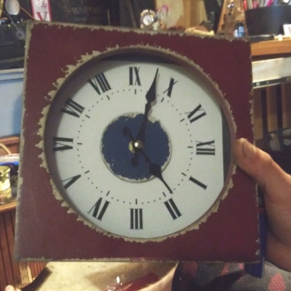 Enliven your home with this Burgundy Retro Desk Cl - Picture 1 of 1